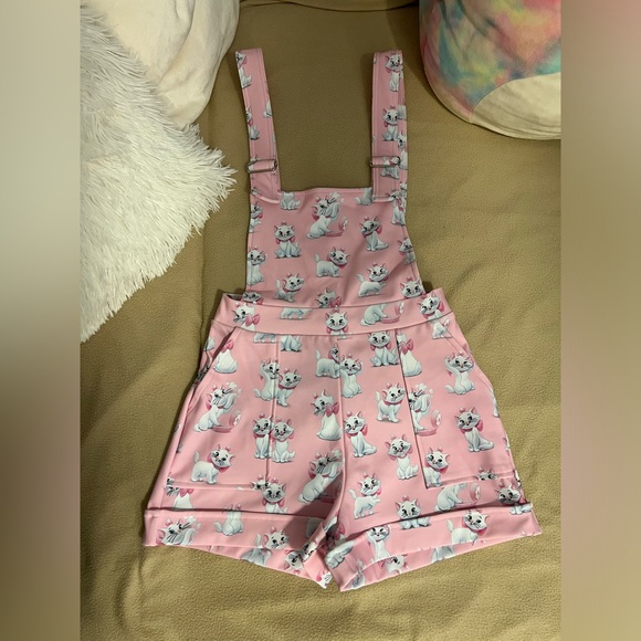 BLACKMILK NWT MARIE OVERALLS SIZE S BM DISNEY PINK - Picture 9 of 11